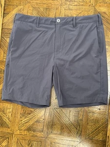 Cuts Shorts Herren 32 grau Hybrid Stretch schnelltrocknend Freizeit Arbeit adrett Golf Fitnessstudio - Bild 1 von 10