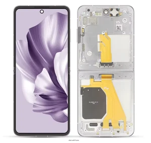 Numériseur écran tactile LCD pliable OEM cadre argenté pour ZTE nubia Flip - Photo 1 sur 1