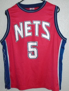 Camiseta vintage - New Jersey Nets #5 Jason KIDD NBA - retro talla pequeña - Imagen 1 de 3