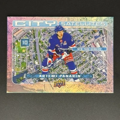 2024-25 Upper Deck Series 1 - City Satellites Artemi Panarin #CS-18 - Image 1 of 2