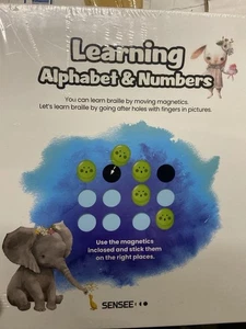 Braille Learning Kit -  Learning Alphabet and Numbers in Braille  Braille book - Bild 1 von 2