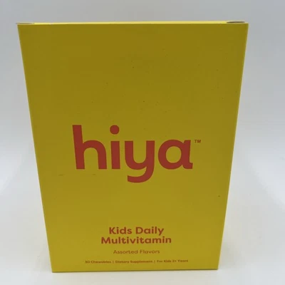 Multivitamínico diário infantil Hiya Health 30 mastigáveis - Lote de 5 válido até 24/03/26 - Imagem 1 de 4