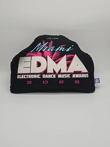 Cuscino lancio EDMA Miami Electronic Dance Music Awards 2025 nuovo tutto su vibrazione Lt - Foto 1 di 15