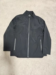 G/Fore Men's Weather Resistant Repeller 2.0 Rain Jacket Medium Onyx - Picture 1 of 6