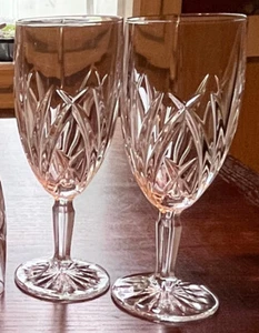 2 Marquis By Waterford Brookside Wine/Water/Iced Tea Goblet Glasses, 1 pair - Picture 1 of 7