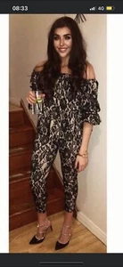 Lace Off Shoulder Two Piece Co Ord - Picture 1 of 4