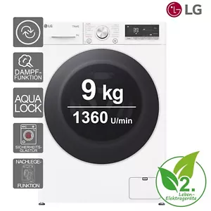 LG Waschmaschine 9 kg Digitales Touchdisplay F4WR7091 RO_F4WR7091_R - Bild 1 von 12