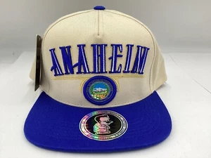 CITY OF ANAHEIM CALIFORNIA 714 ORANGE COUNTY SNAPBACK CAP HAT - Bild 1 von 7