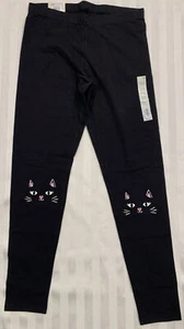 So Favorite Legging XL (14/16) Black With Cat Face NWT.  MSRP  $16.00 - Picture 1 of 5