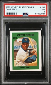 PSA 3 VG VENEZUELAN DAVE MAY 1972 VENEZUELA STAMP #158 GRADED VINTAGE *TPHLC-549 - Picture 1 of 2