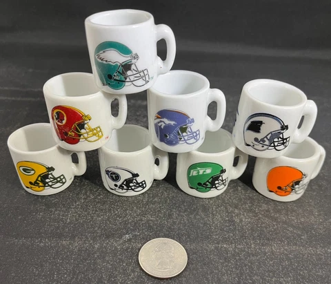 NFL Mini Ceramic Coffee Mugs - Pick your teams! Buy 2, get one 50%off! Cover