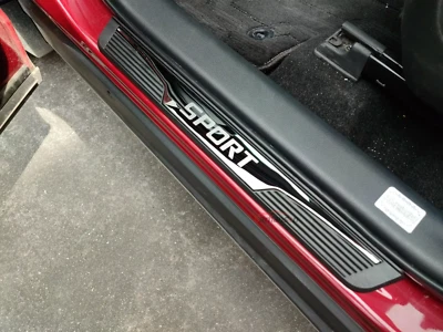 4PCS Steel Car Door Scuff Sill Cover Panel Step Protector For Dodge Accessories - Image 1 of 4