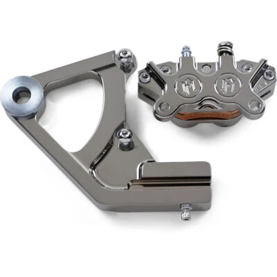 Performance Machine Brake Caliper - Rear (Chrome) 87-99 FXST/FLST | 1274-0052CH - Image 1 of 2