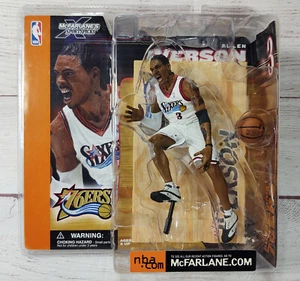 McFarlane Toys NBA Sports Picks Serie 1 Allen Iverson Philadelphia 76ers 2002 - Imagen 1 de 11