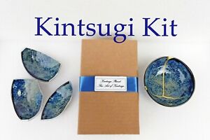 Kintsugi Repair Kit. . Gold and silver powders included.