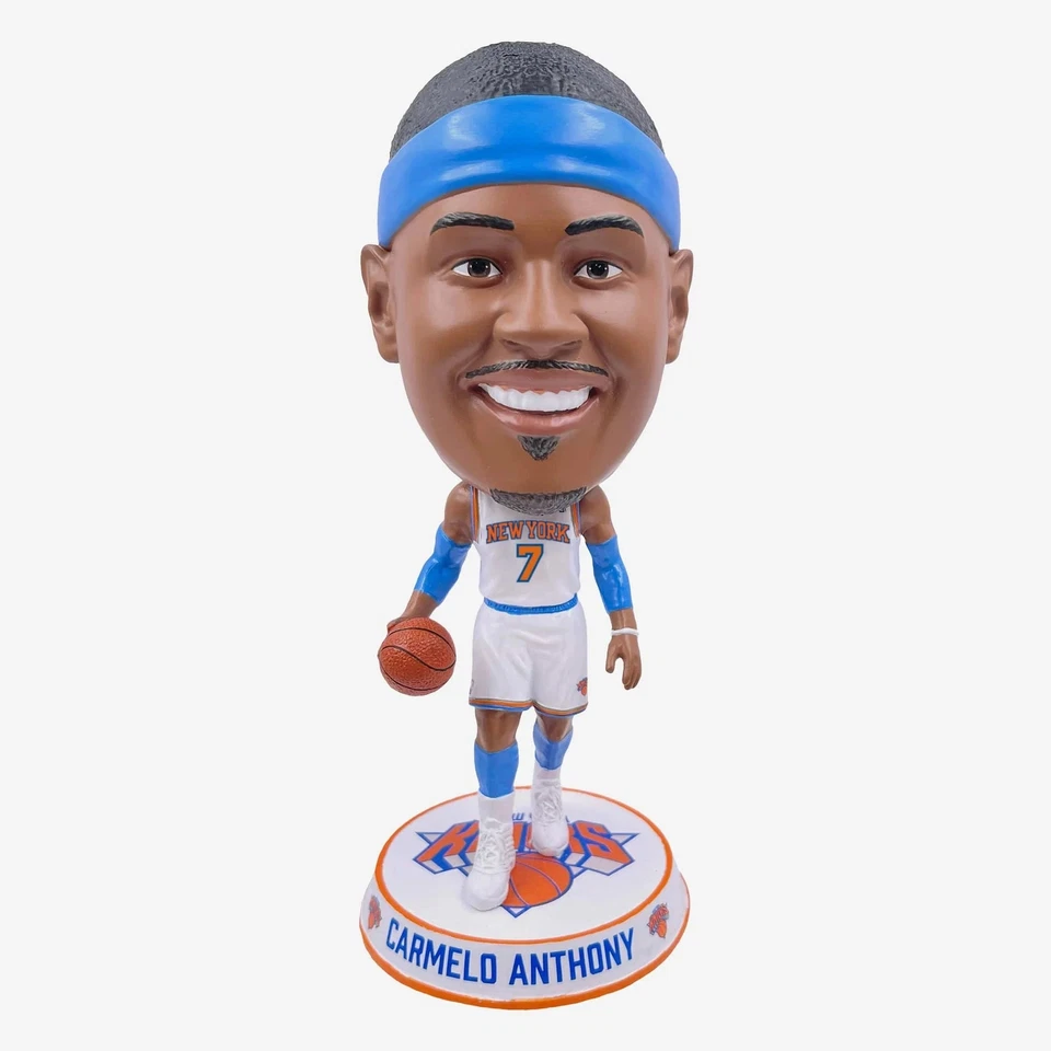 Carmelo Anthony New York Knicks 2013 Home Jersey Bighead Bobblehead NBA - Image 1 of 1