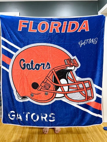 NCAA Florida Gators football Blanket Throw Blanket 3D printing Soft Warm  - New Cover