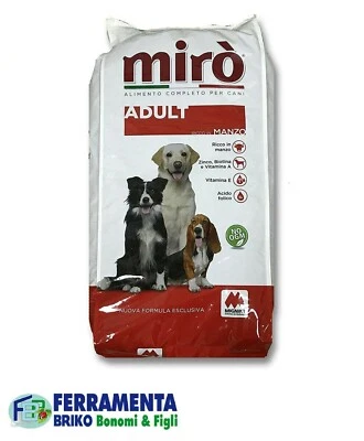 crocchette mangime cane adulto Mirò Mignini 20 kg proteine biologico varie tagli - Immagine 1 di 4