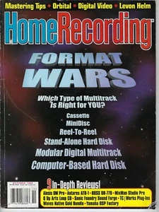 VINTAGE HOME RECORDING MAGAZINE OCT.1999. FORMAT WARS, ORBITAL,LEVON HELM,,MORE! - Bild 1 von 3