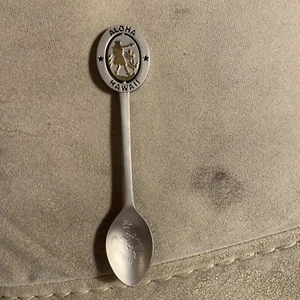 Aloha Hawaii Spinner Souvenir Spoon - Picture 1 of 4