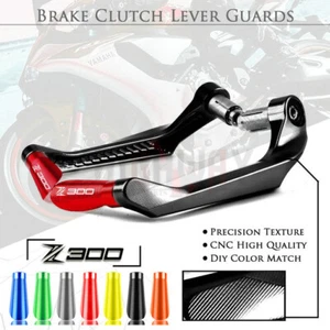Handlebar Brake Clutch Levers Protector Guard For KAWASAKI NINJA 300 EX-300 Z300 - Picture 1 of 45