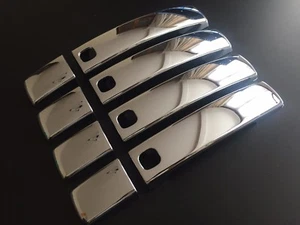 CHROME DOOR HANDLE COVERS FITS RANGE ROVER SPORT 2010-2013 L320 AUTOBIOGRAPHY - Picture 1 of 1