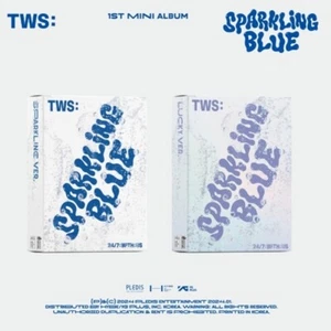 TWS 1st Mini Album Sparkling Blue CD+Book+P.Card+Sticker+Polaroid+Name Tag+Gift - Picture 1 of 13