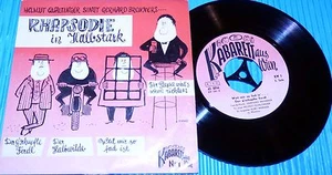 Helmut Qualtinger Singt Gerhard Bronner's Rhapsodie in Halbstarke / 1960 7" 45 - Picture 1 of 2