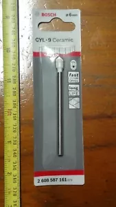 6mm size BOSCH CYL-9 Ceramic tile porcelain fast drill bit OL 82mm - Picture 1 of 1