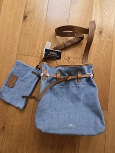 Ralph Lauren Denim Bucket Bag - Picture 1 of 13