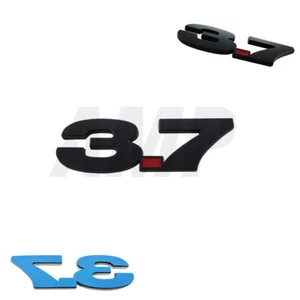 Fits(1pc) Mustang 3.7 V6 Fender Emblem 11-17 Matte Black Guaranteed Best Quality - Picture 1 of 1