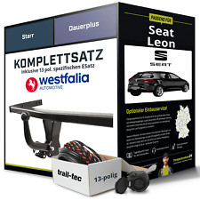 Produktbild - Anhängerkupplung WESTFALIA starr für SEAT Leon +E-Satz (AHK+ES) kpl. NEU