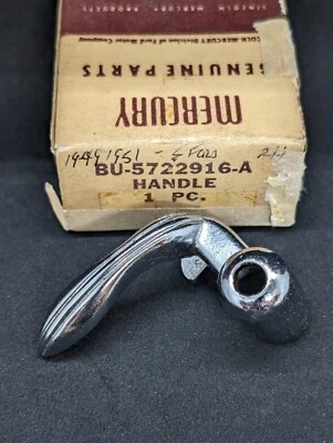 Nuevo de Lote Antiguo 1956 Mercury Monterey Montclair Personalizado 4 Puertas Puerta Derecha Ventilación Ventana Manija Foto 1 de 4