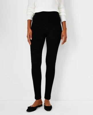 Ann Taylor Mujer Estampado Animal Cremallera Lateral Leggings Pantalones Gris Leopardo Talla 8 Foto 1 de 4