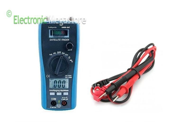 LAFAYETTE DMB-SAT MULTIMETRO DIGITALE CON MISURATORE SATELLITARE SAT-FINDER - Immagine 1 di 1