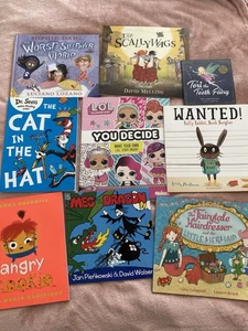 Bundle of Children's Picture Books - Dr Suess, Meg And Mog, LOL, Fairytale Hair - Picture 1 of 21