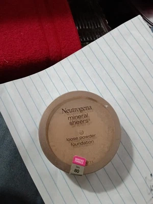 Neutrogena Mineral Sheers Powder Foundation, Tan 80,.19 oz.. new, sealed - Image 1 of 4