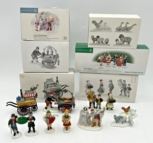 (6) DEPARTMENT 56 PARTIAL SETS FLAP JACKS, VILLAGERS, NUTCRACKER, POLKA, ETC. - Picture 1 of 22