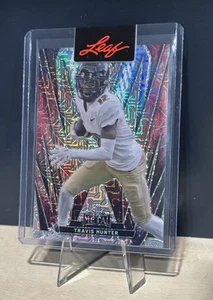 2025 Leaf Metal Pre Proof Travis Hunter RC 1/1 - Picture 1 of 3