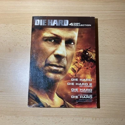 Die Hard - 4 Disc Collection - DVD w/ Slipcase, Bruce Willis, Samuel Jackson - Image 1 of 4