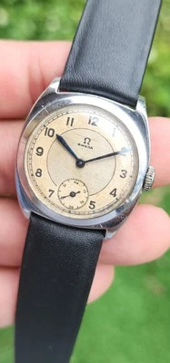 Omega Militar Segunda Guerra Mundial Cal. Reloj vintage para hombre 26,5 SOB esfera sector 31 mm  Foto 1 de 4