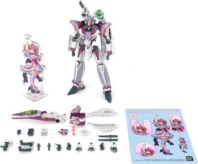 BANDAI HG 1/100 MACROSS DELTA VF-31C SIEGFRIED (MIRAGE FARINA JENIUS USE) DX SET - Image 1 of 4
