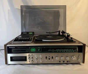 Vintage Panasonic AIO Audio System RS-888S 8-Spur Plattenspieler Kassettendeck Aufnahme - Bild 1 von 21
