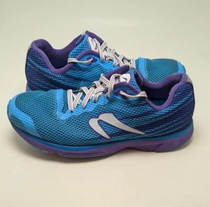 Womens Newton Distance 13 Blue Purple Running Sneakers Shoes W000624 Size 9.5 - Picture 1 of 7