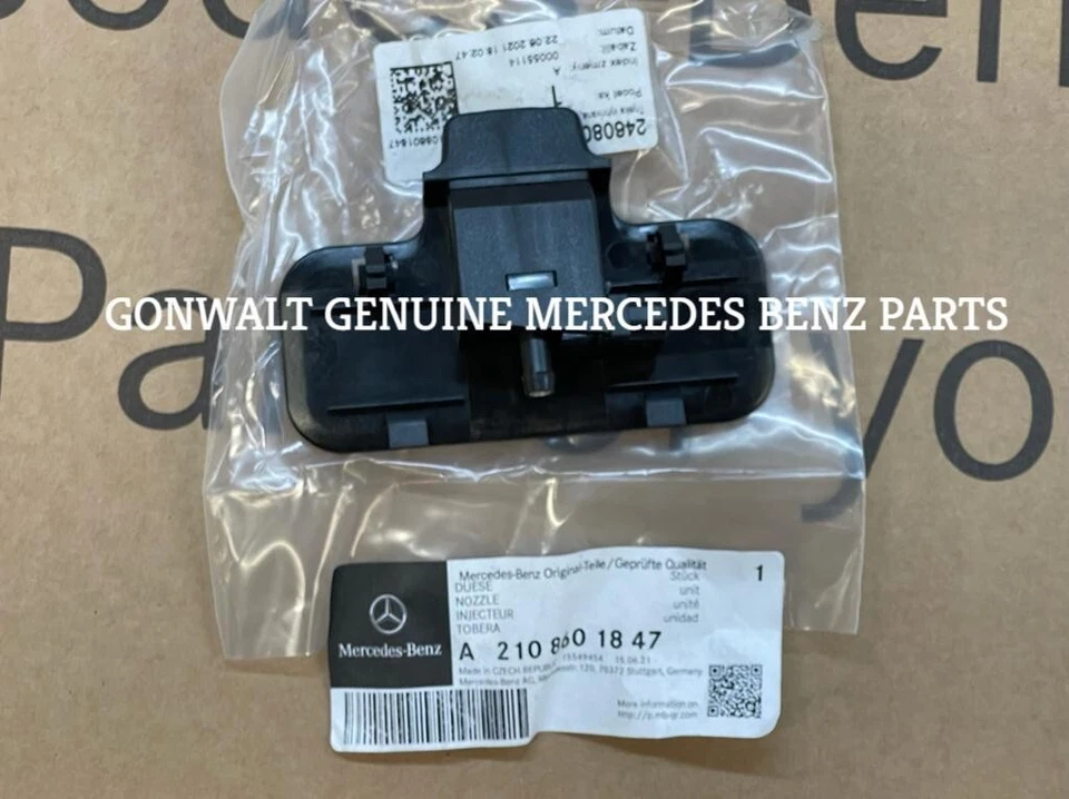 Boquilla lavadora parabrisas Mercedes Benz E320 E430 E55 AMG 1996-2001 OE 2108601847 Foto 1 de 3