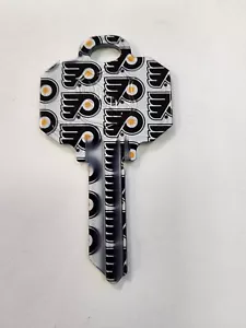 Ilco NHL Flyers Small Logo House Key Blank-SC1-FREE SHIPPING! B64 - Picture 1 of 2