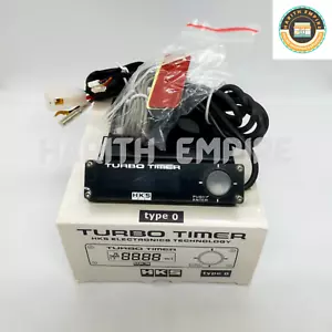 HKS Universal Digital Auto Car Type 0 Turbo Timer with multi-color LED Display - Picture 1 of 15
