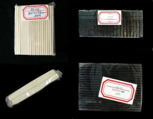 40 Pieces Classical Guitar Bone/Ebony Blank/Slotted Nut Saddle Various Kinds - Picture 1 of 32