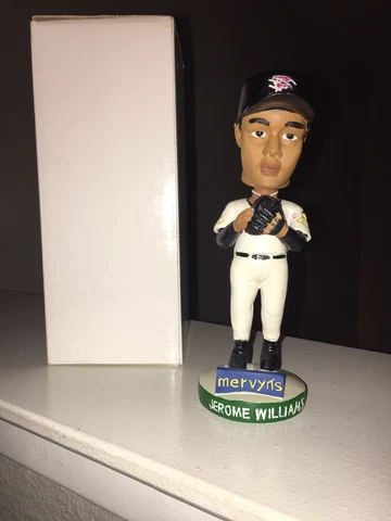 Fresno Grizzlies Jerome Williams Bobblehead SGA  Giants Francisco SF Brand New Cover