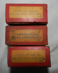 Lot of 4 Mopar 1954 2 3/4 -3 ton applic. Dodge B conn rod bearing 1450455 - Picture 1 of 6